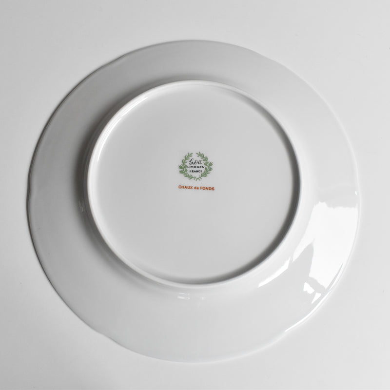 Vintage Plate Limoges GDA Chaux de Fonds B