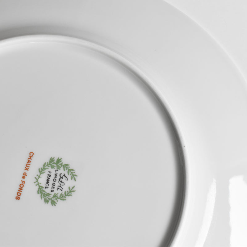 Vintage Plate Limoges GDA Chaux de Fonds B