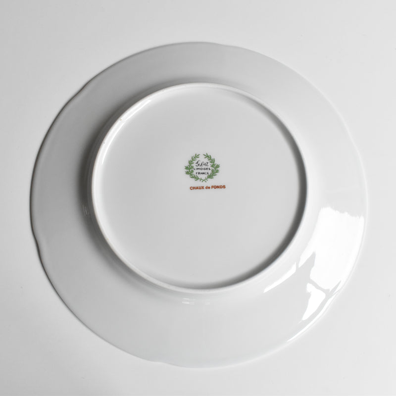 Vintage Limoges Plate GDA Chaux de Fonds