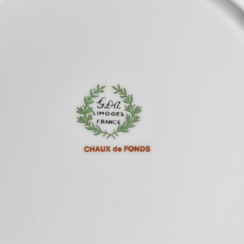 Vintage Limoges Plate GDA Chaux de Fonds