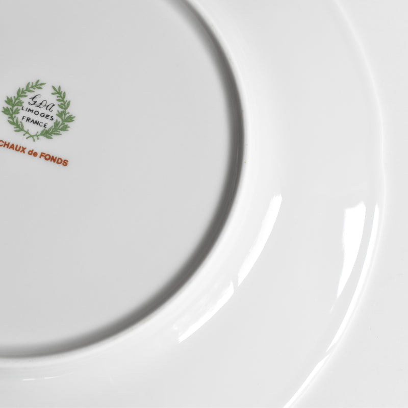 Vintage Limoges Plate GDA Chaux de Fonds