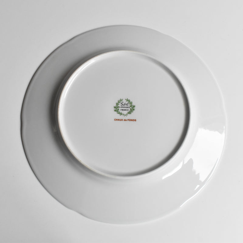Vintage Limoges Plate GDA Chaux de Fonds