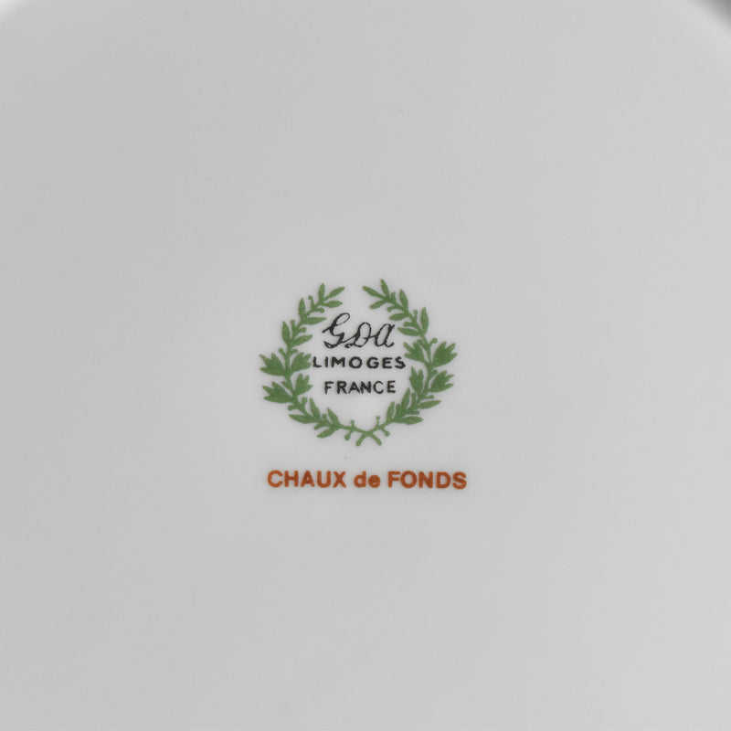 Vintage Limoges Plate GDA Chaux de Fonds