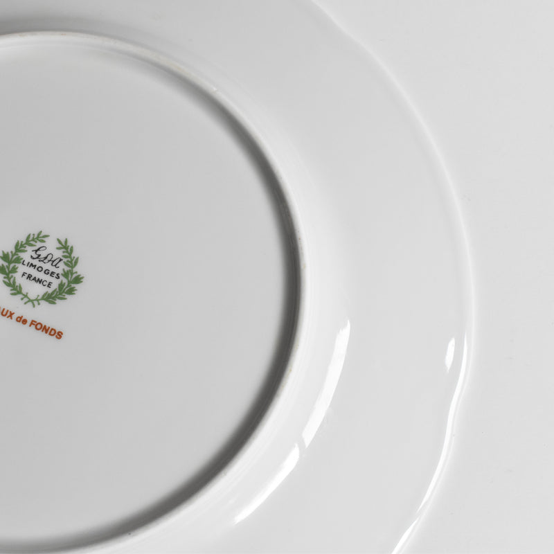 Vintage Limoges Plate GDA Chaux de Fonds