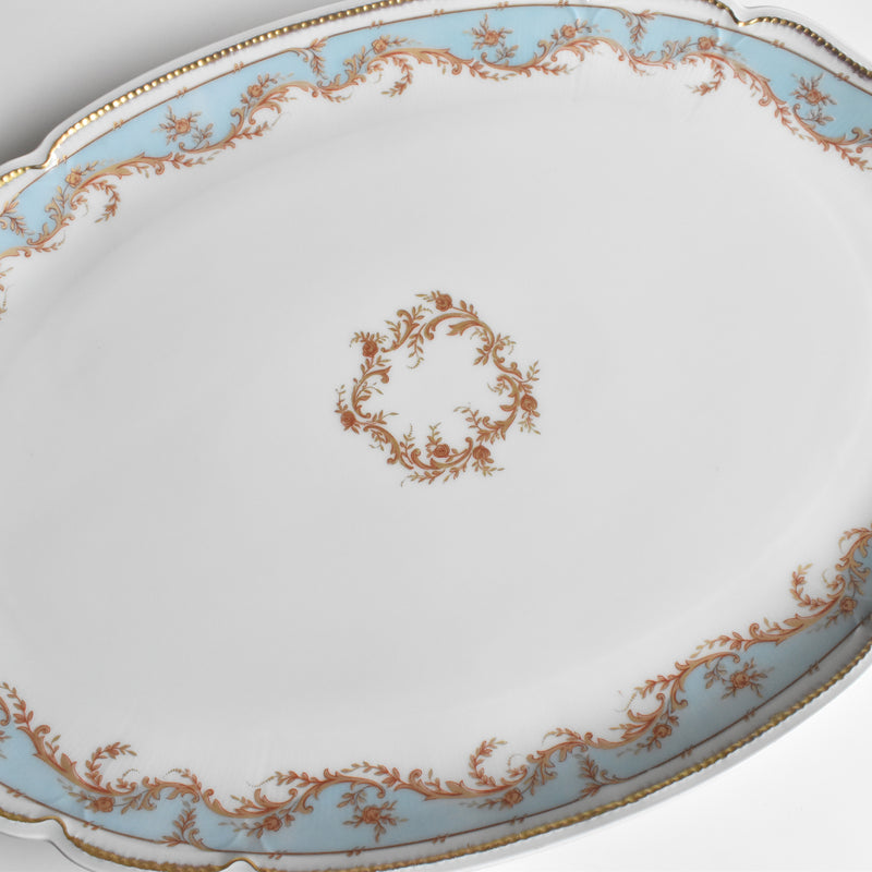 Vintage Oval Platter Limoges GDA Chaux de Fonds