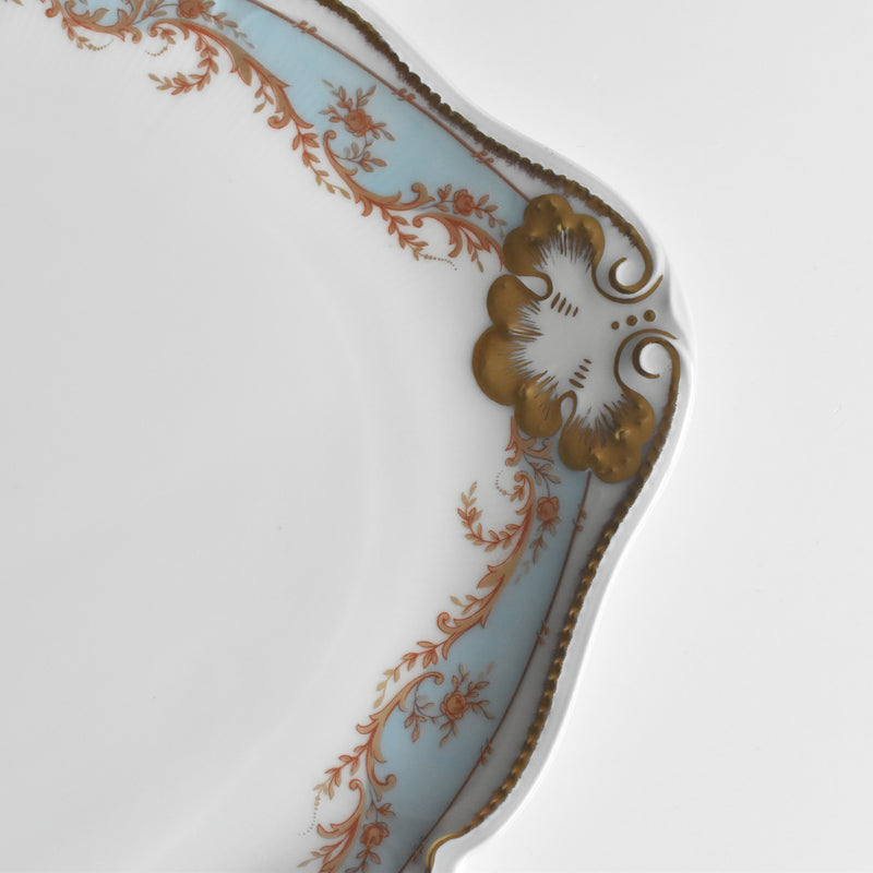 Vintage Oval Platter Limoges GDA Chaux de Fonds