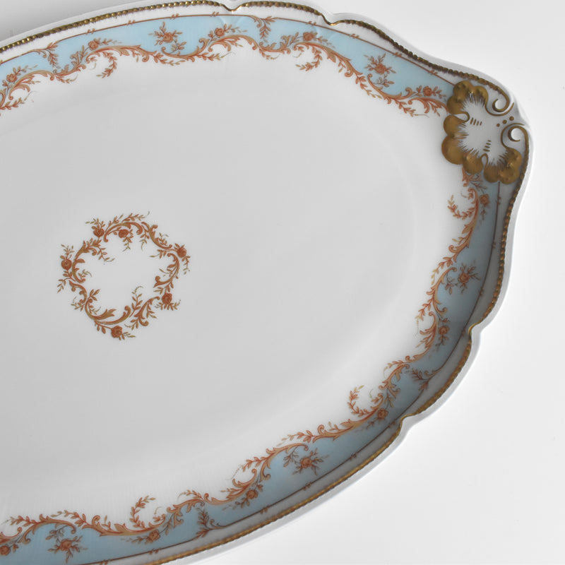 Vintage Oval Platter Limoges GDA Chaux de Fonds
