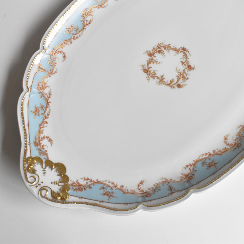 Vintage Oval Platter Limoges GDA Chaux de Fonds