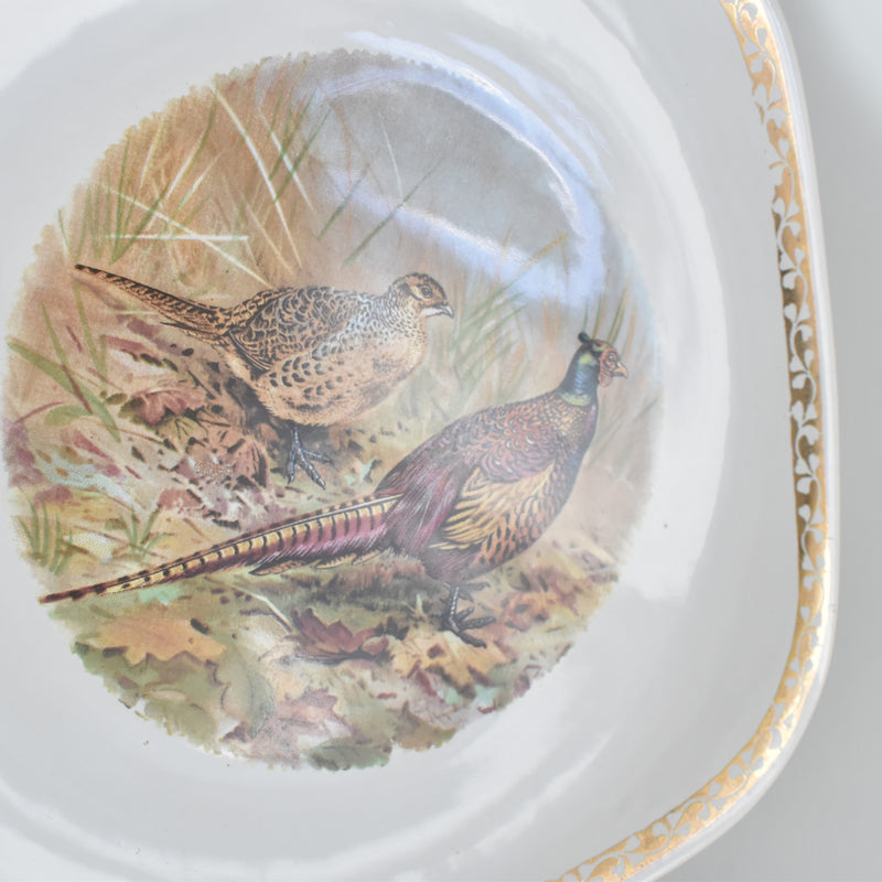 Vintage Plate Longchamp Gibier Pheasant (Faisans) B