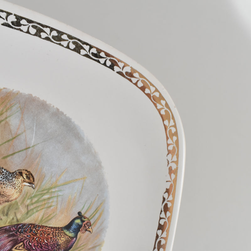 Vintage Plate Longchamp Gibier Pheasant (Faisans) B