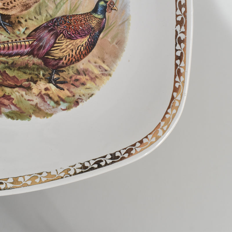 Vintage Plate Longchamp Gibier Pheasant (Faisans) B