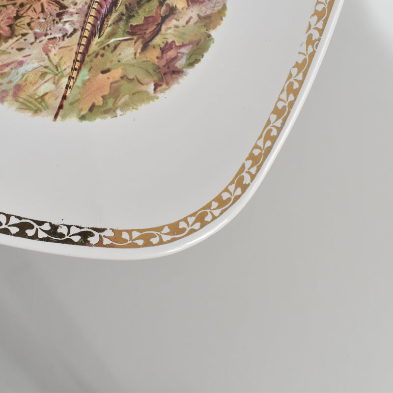 Vintage Plate Longchamp Gibier Pheasant (Faisans) B