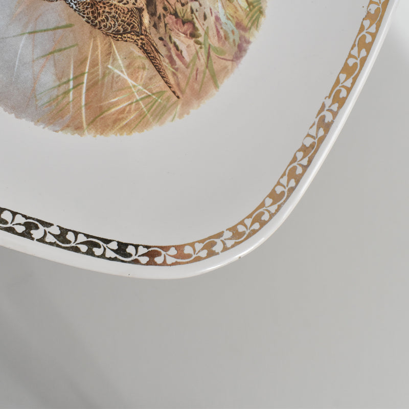 Vintage Plate Longchamp Gibier Pheasant (Faisans) B