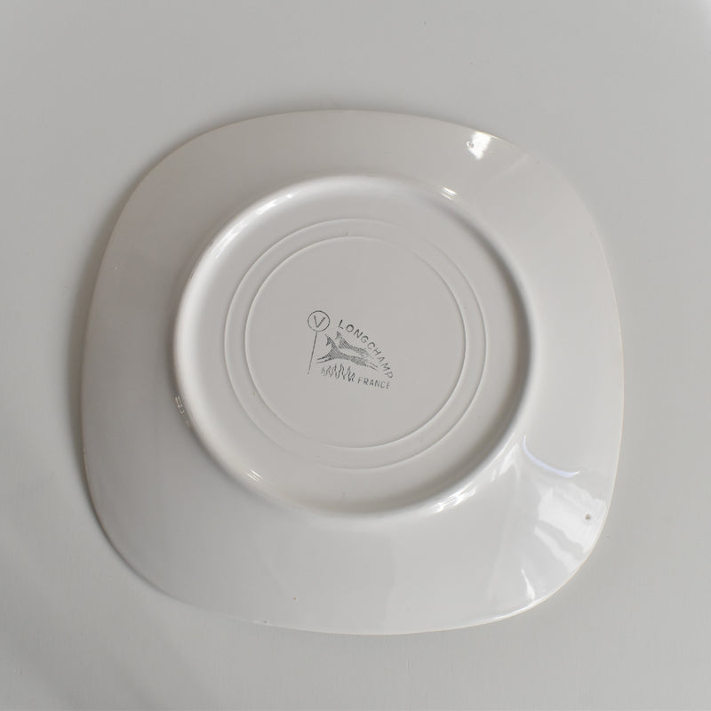 Vintage plate, Longchamp, Gibier Gourse (Grouse) B