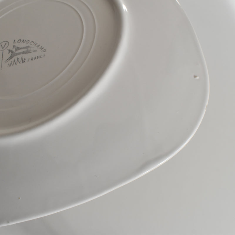 Vintage plate, Longchamp, Gibier Gourse (Grouse) B