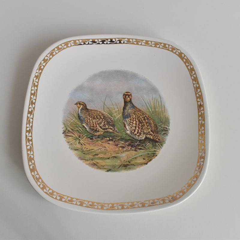 Vintage Plate Longchamp Gibier Perdrix (Partridge) A