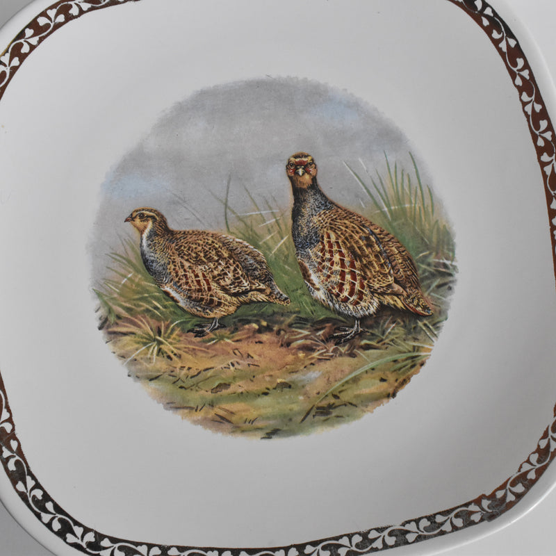 Vintage Plate Longchamp Gibier Perdrix (Partridge) A