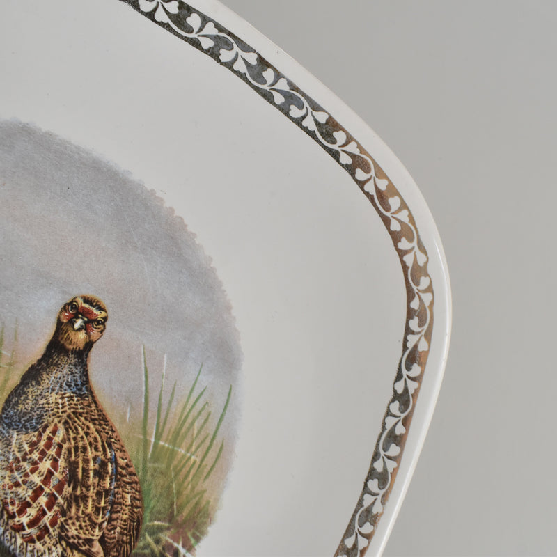 Vintage Plate Longchamp Gibier Perdrix (Partridge) B
