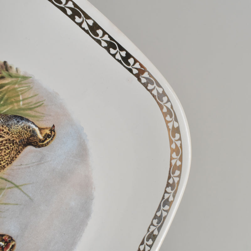 Vintage Plate Longchamp Gibier Perdrix (Partridge) B