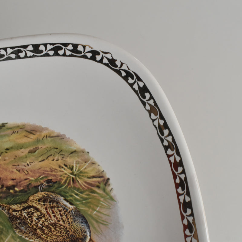 Vintage Plate Longchamp Gibier Perdrix (Partridge) B