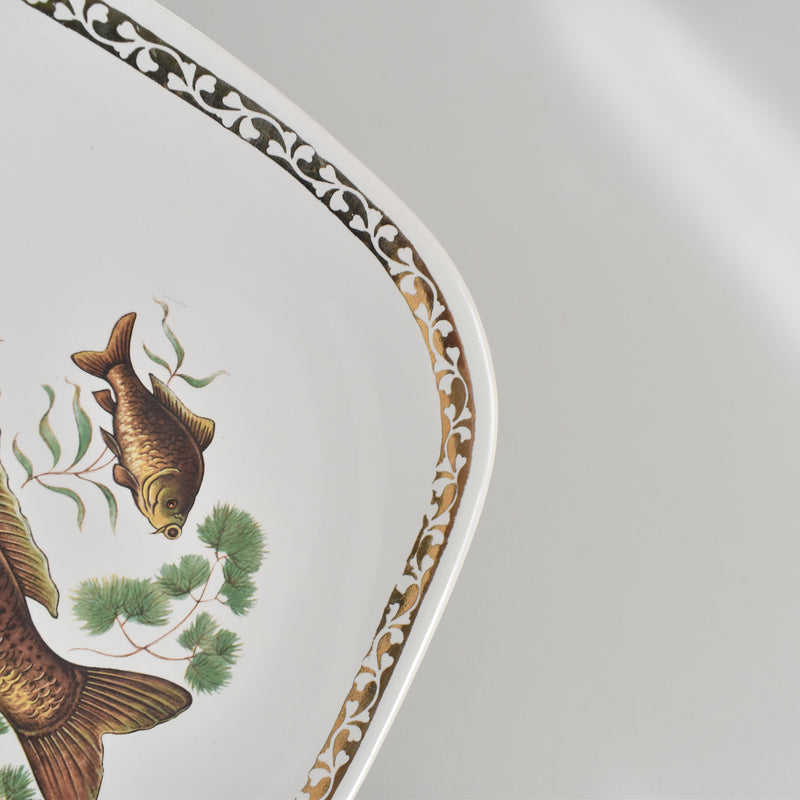 Vintage Plate, Longchamp Poisson Carpe (Carp) A
