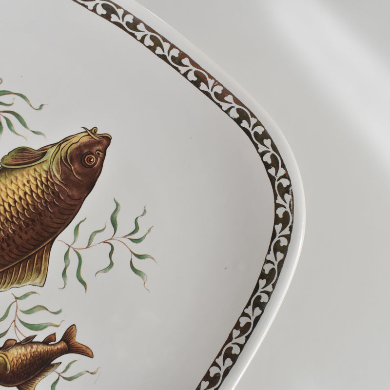Vintage Plate, Longchamp Poisson Carpe (Carp) A