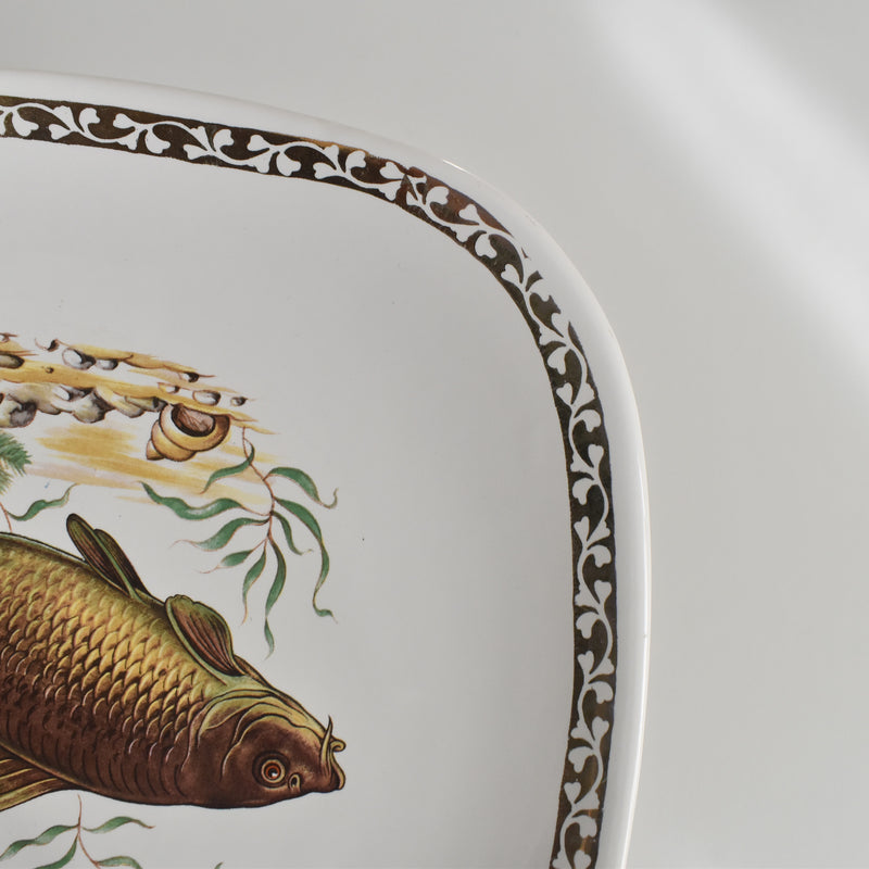 Vintage Plate, Longchamp Poisson Carpe (Carp) A