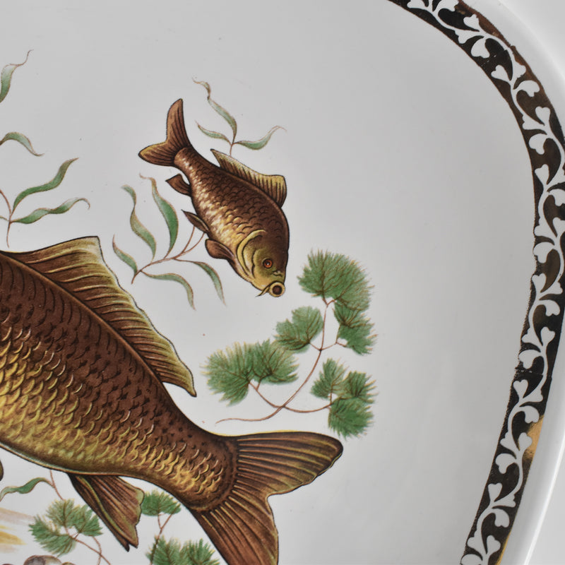 Vintage Plate Longchamp Poisson Carpe (Carp) B