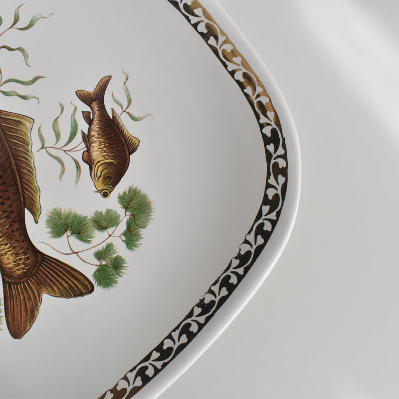 Vintage Plate Longchamp Poisson Carpe (Carp) B