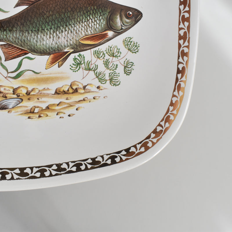 Vintage Plate: Longchamp Poisson Gardon (Roach)