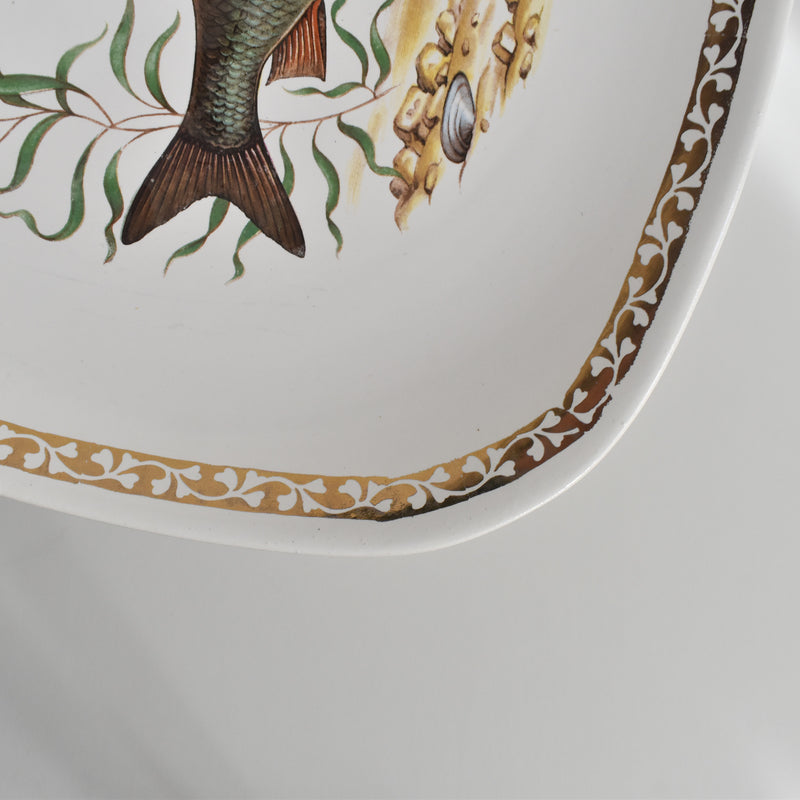 Vintage Plate: Longchamp Poisson Gardon (Roach)
