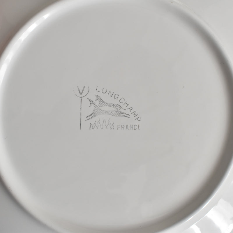 Vintage Plate: Longchamp Poisson Gardon (Roach)