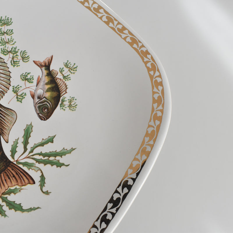 Vintage Plate Longchamp Poisson Perche (Perch)