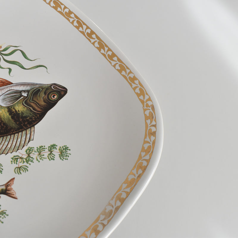 Vintage Plate Longchamp Poisson Perche (Perch)