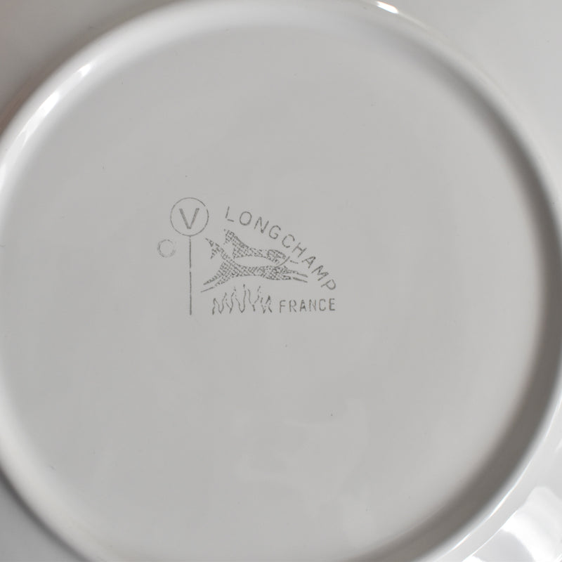 Vintage Plate Longchamp Poisson Truite Arc-en-ciel (Rainbow Trout)