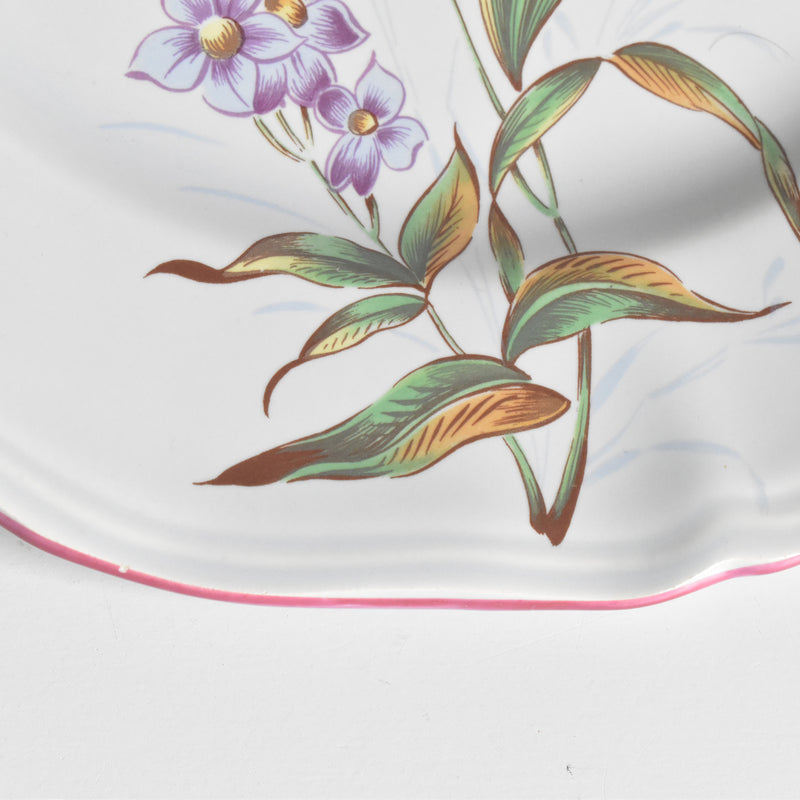 ヴィンテージプレート リュネヴィル Libellule d'après Gallé (リベリュル）