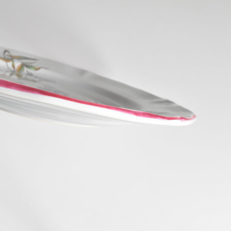 ヴィンテージプレート リュネヴィル Libellule d'après Gallé (リベリュル）