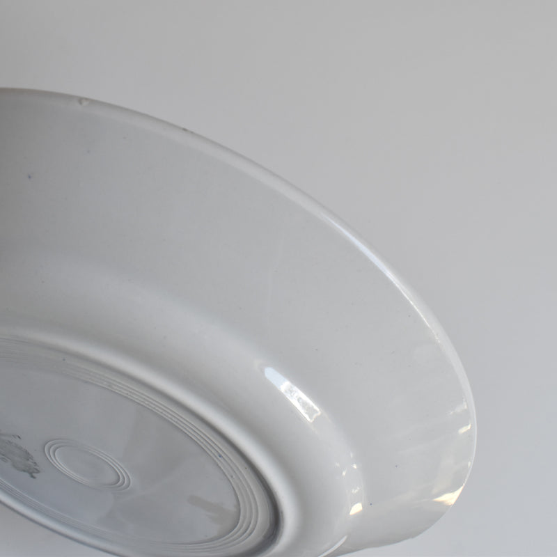 Vintage Plate K&G Luneville Vert & Rouge C