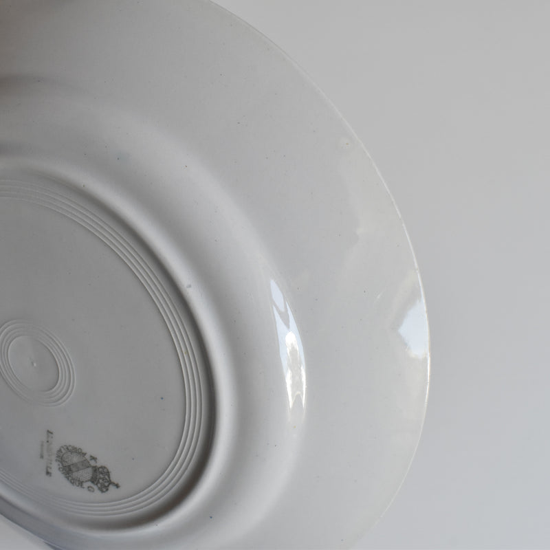 ヴィンテージプレート K&Gリュネヴィル Vert & Rouge D