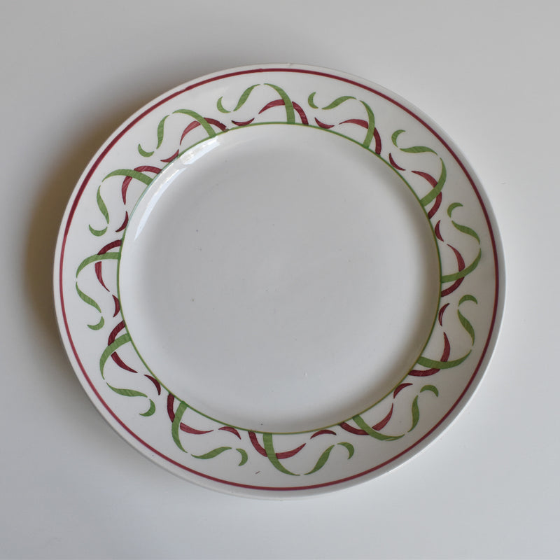 ヴィンテージプレート K&Gリュネヴィル Vert & Rouge E