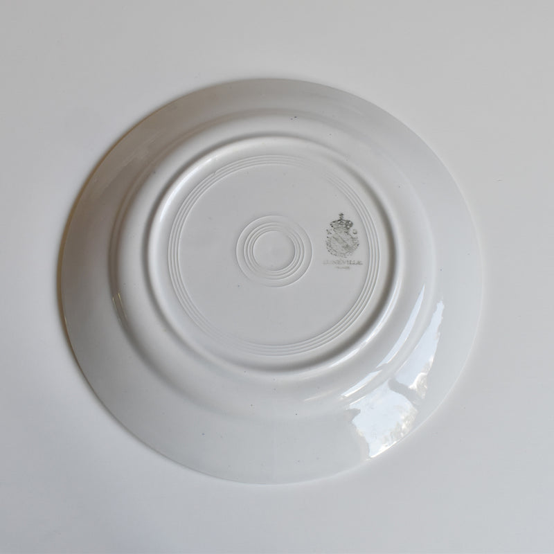 ヴィンテージプレート K&Gリュネヴィル Vert & Rouge E