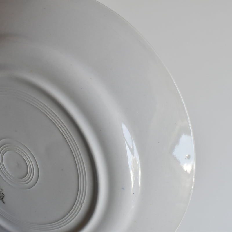 ヴィンテージプレート K&Gリュネヴィル Vert & Rouge E