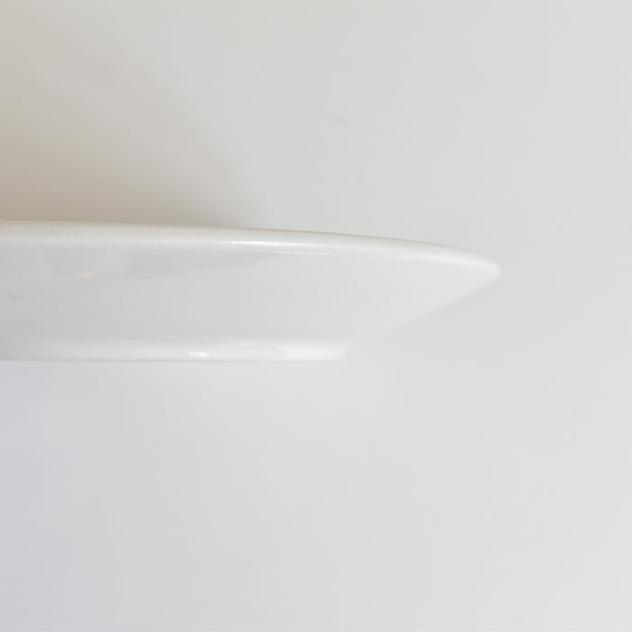 ヴィンテージデザートプレート サルグミンヌ ラ・フォンテーヌの寓話詩 （キツネとコウノトリ）