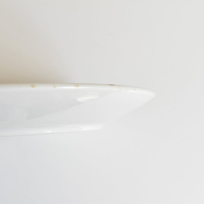 ヴィンテージデザートプレート サルグミンヌ ラ・フォンテーヌの寓話詩 （カラスとキツネ）