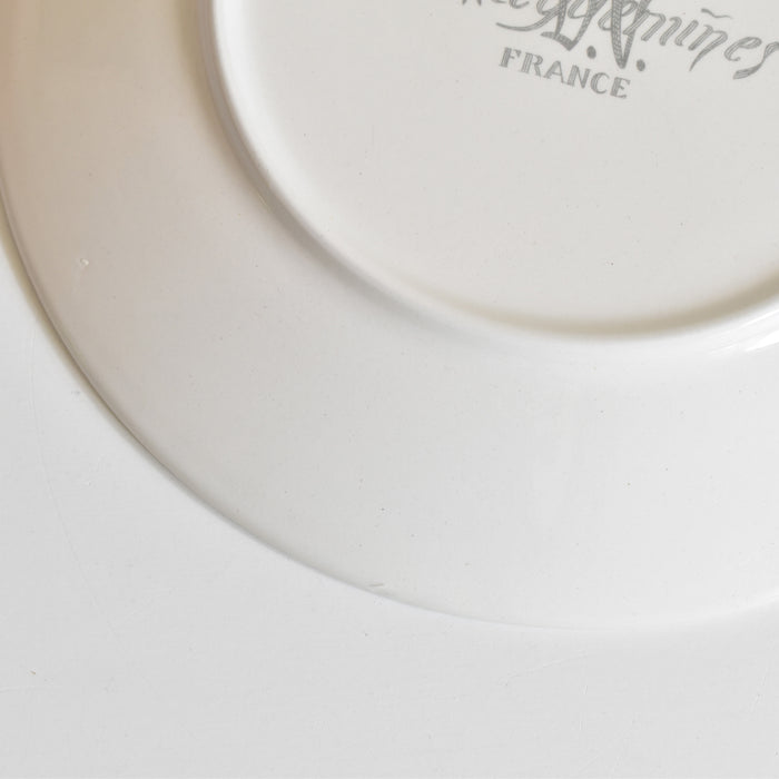 ヴィンテージデザートプレート サルグミンヌ ラ・フォンテーヌの寓話詩（オオカミと子ヒツジ）