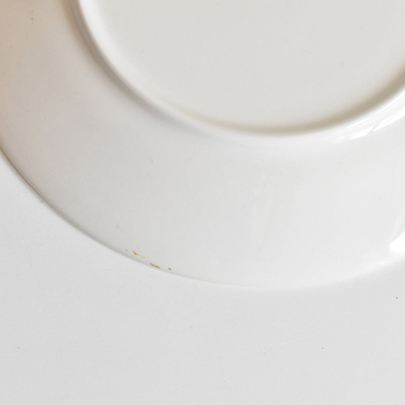 ヴィンテージデザートプレート サルグミンヌ ラ・フォンテーヌの寓話詩（オオカミと子ヒツジ）