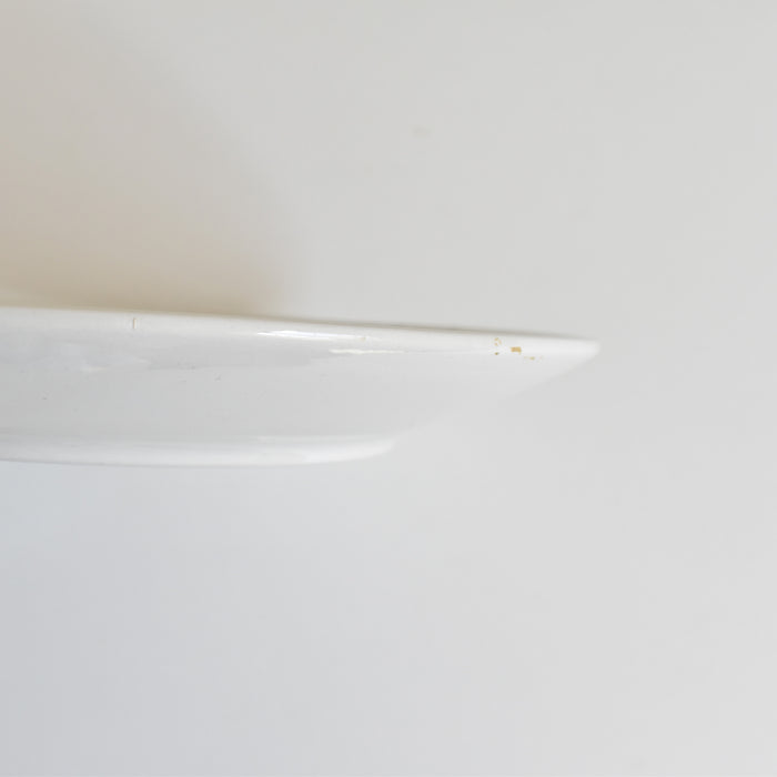 ヴィンテージデザートプレート サルグミンヌ ラ・フォンテーヌの寓話詩（オオカミと子ヒツジ）