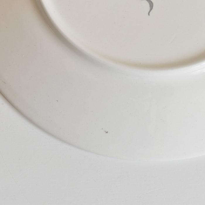 ヴィンテージデザートプレート サルグミンヌ ラ・フォンテーヌの寓話詩 （都のネズミと田舎のネズミ）