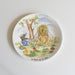 ヴィンテージデザートプレート サルグミンヌ ラ・フォンテーヌの寓話詩（ライオンとネズミ）