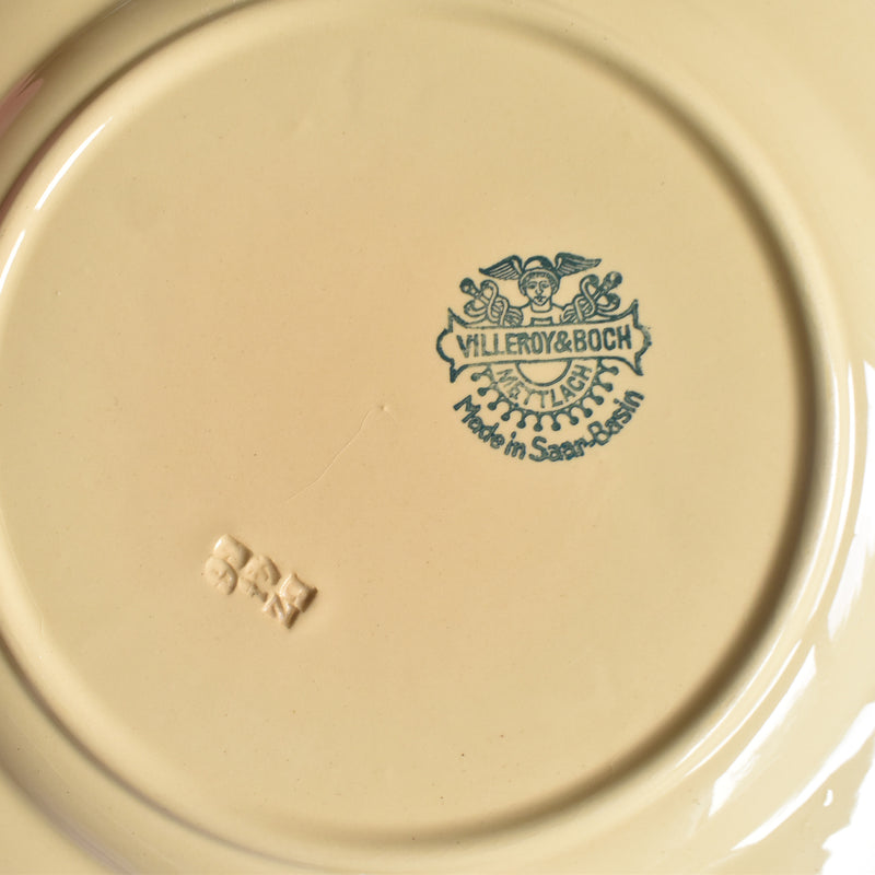 Vintage plate, Villeroy & Boch Mettlach A